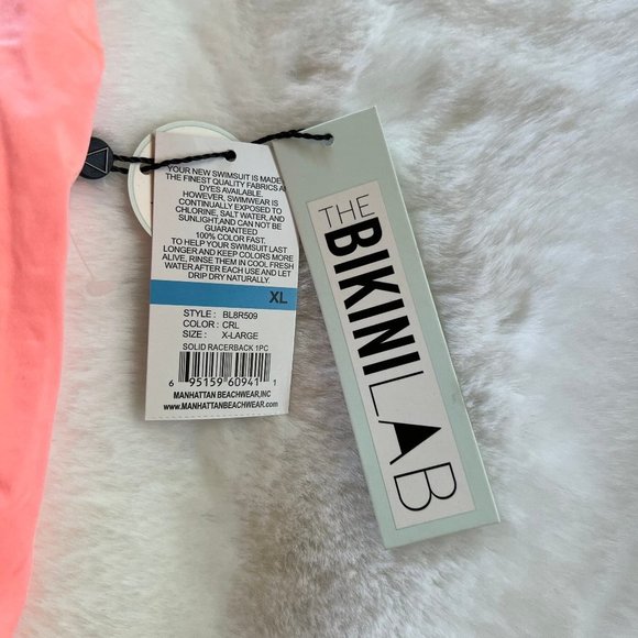 Bikini Lab High Leg Racerback NEW - Picture 4 of 7